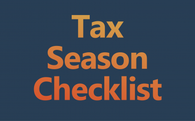 4 Things to Do to Get Ready for Tax Season